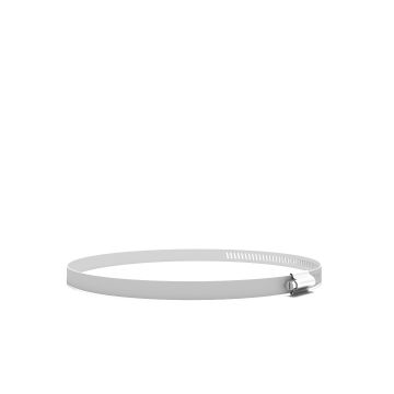 Stainless Steel Worm/Hose Clamp - 213 to 235mm (8.4" to 9.3") - Qty: 20